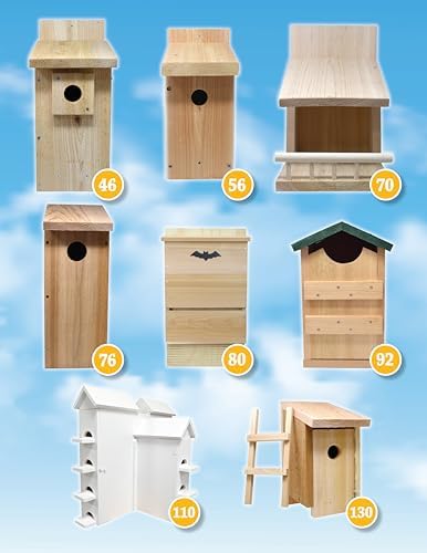 Making Bird-Friendly Birdhouses: Instructions and Plans for 15 Specific Birds, Including Bluebirds, Wrens, Robins & Owls (Fox Chapel Publishing) Create Nest Boxes, Bat Houses, a Winter Roost, and More by Melvin "Bird Man Mel" Toellner