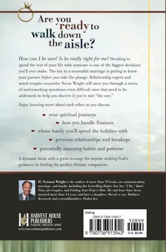 101 Questions to Ask Before You Get Engaged by H. Norman Wright