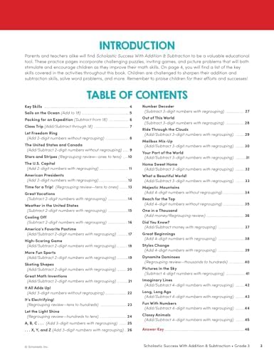 Scholastic Success with Addition & Subtraction Grade 3 Workbook by Scholastic Teaching Resources