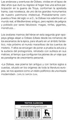 Odisea (Textos clásicos) (Spanish Edition) by Homero