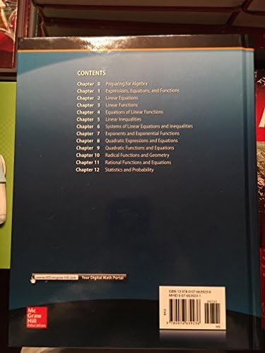 Algebra 1, Common Core Edition, McGraw Hill by McGraw Hill