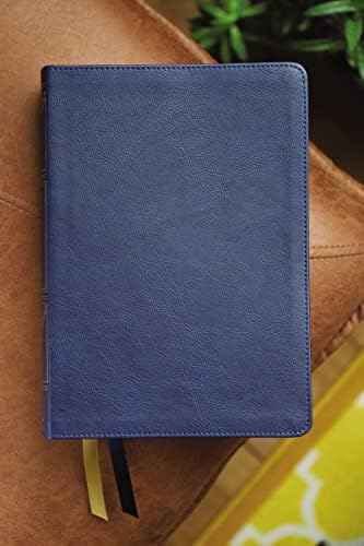 NIV, Thompson Chain-Reference Bible, Leathersoft, Navy, Thumb Indexed, Red Letter, Comfort Print by Zondervan