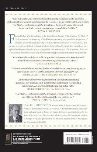 The Clash of Civilizations and the Remaking of World Order by Samuel P. Huntington