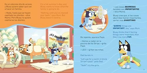 Bluey: The Pool/La piscina (Bilingual English-Spanish Edition) by Penguin Young Readers Licenses
