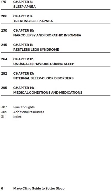 Mayo Clinic Guide to Better Sleep: Find relief from insomnia, sleep apnea and other sleep disorders by Timothy I. Morgenthaler M.D.