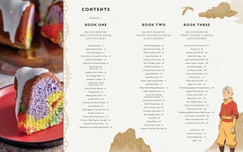 Avatar: The Last Airbender: The Official Baking Book by Jenn Fujikawa