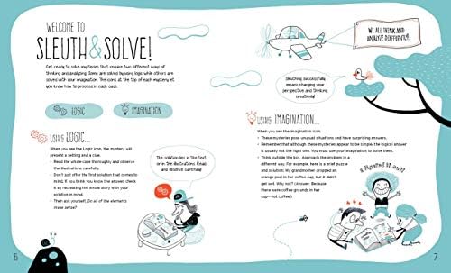 Sleuth & Solve: 20+ Mind-Twisting Mysteries: (Mystery Book for Kids and Adults, Puzzle and Brain Teaser Book for All Ages) by Ana Gallo