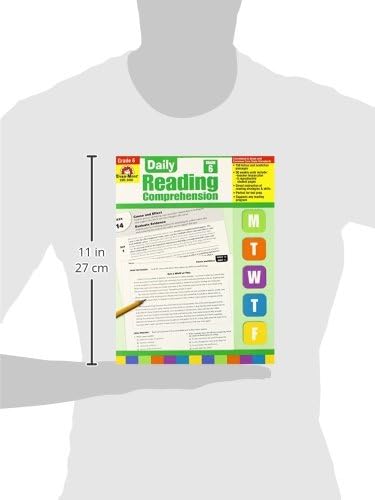 Daily Reading Comprehension, Grade 6 by Evan-Moor Educational Publishers
