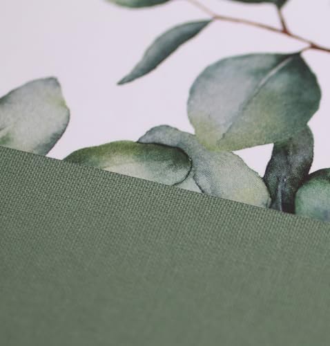 Biblia RVR 1960 letra grande Tapa dura y tela verde con flores tamaño manual / Bible RVR 1960 Handy Size Large Print Hardcover Cloth with Green Floral (Spanish Edition) by Reina Valera Revisada 1960