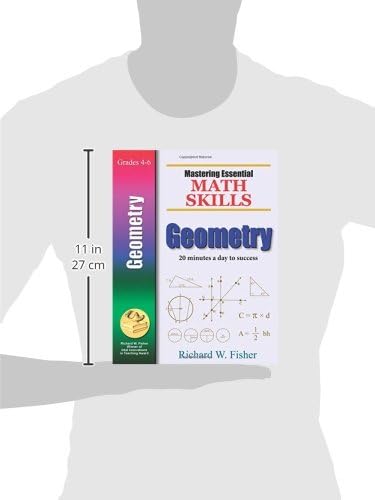 Mastering Essential Math Skills GEOMETRY Grades 4-6 by Richard W. Fisher