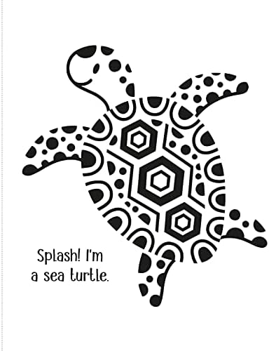 First Magic Painting Under the Sea: A Simple Water Painting Book About Sea Creatures for Children (Ages 3-6) by Abigail Wheatley