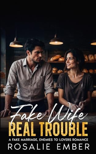 Fake Wife, Real Trouble: A Fake Marriage, Enemies to Lovers Romance (Billionaires and their Fake Brides) by Rosalie Ember