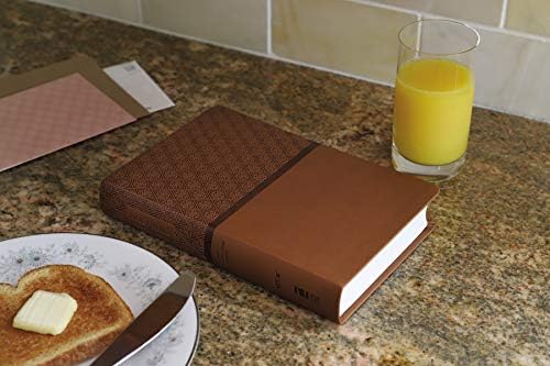 NIV, ReadEasy Bible, Large Print, Leathersoft, Tan, Red Letter by Zondervan