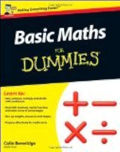 Basic Maths for Dummies: Uk Edition by Colin Beveridge