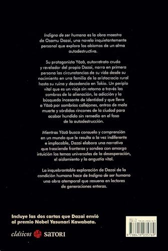 INDIGNO DE SER HUMANO by OSAMU DAZAI