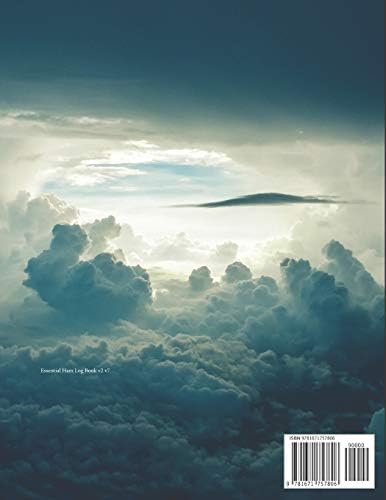 Ham radio log book: Amateur radio log book | Amateur Radio Operator Station Log Book | Ham Radio Log Sheet | 111 pages, 8,5"x11" | Paperback | photo clouds in the sky blue background by My Ham Radio Log Book v2 v7 Editions