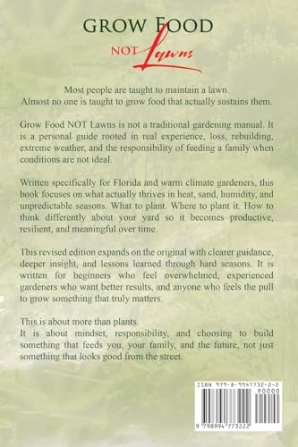Grow Food NOT Lawns: Simple Steps To Turn Any Yard Into A Year-Round Garden by Jermaine Jefferson