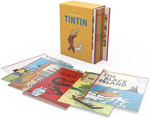 Tintin Paperback Boxed Set 23 titles by Herge