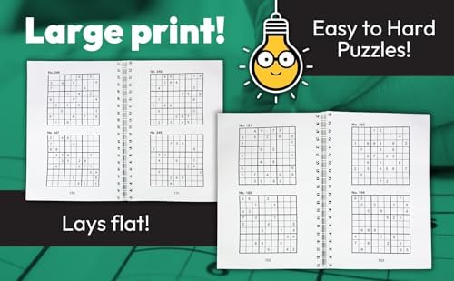Sudoku: Over 200 Puzzles & Solutions, Easy to Hard Puzzles for Adults, Spiral-Bound (Brain Busters) by Parragon Books