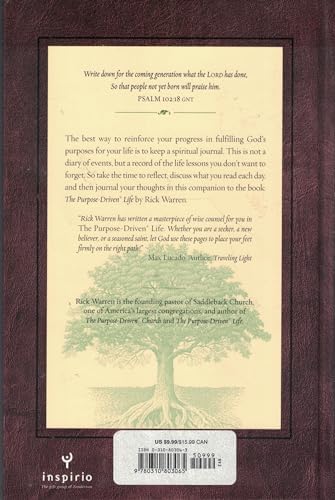 The Purpose Driven Life Journal by Rick Warren