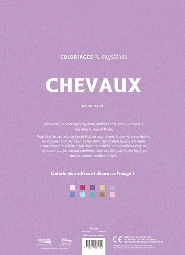 Coloriages mystères Disney - Chevaux by Sophie Marie