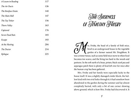Mrs. Frisby and the Rats of Nimh by Robert C. O'Brien