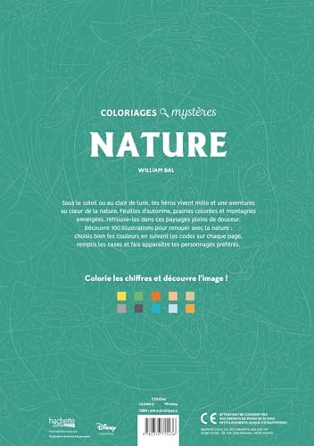 Coloriages mystères Disney - Nature by William Bal