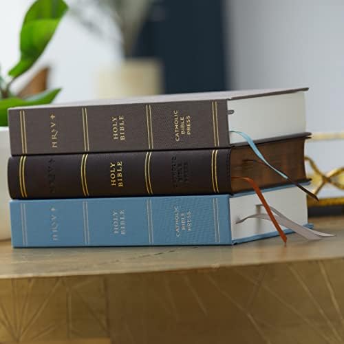 NRSV, Catholic Bible, Journal Edition, Leathersoft, Brown, Comfort Print: Holy Bible by Catholic Bible Press