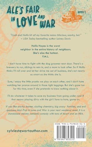Ale's Fair in Love and War: An Enemies-to-Lovers Romance (Love on Tap) by Sylvie Stewart