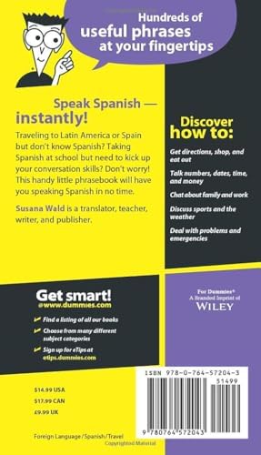 Spanish Phrases For Dummies (For Dummies Series) by Susana Wald