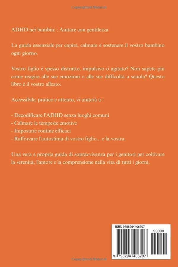 ADHD nei bambini: Aiutare con gentilezza (Italian Edition) by Nathalie Turner
