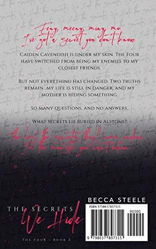 The Secrets We Hide: An Enemies to Lovers College Bully Romance (Four) by Becca Steele