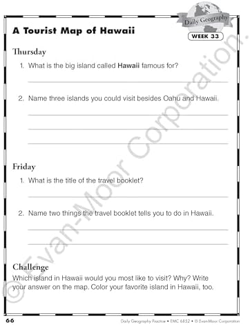 Evan-Moor Daily Geography Practice, Grade 2 Student Book by Evan-Moor Educational Publishers