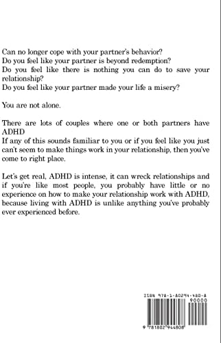 ADHD in Marriage: Real and Proven Ways to Keep Your Marriage Thriving Despite the Chaos, Overcome Denial, and Insulate Your Relationship from Stress - Includes Q&A by Dr Melody Dawson