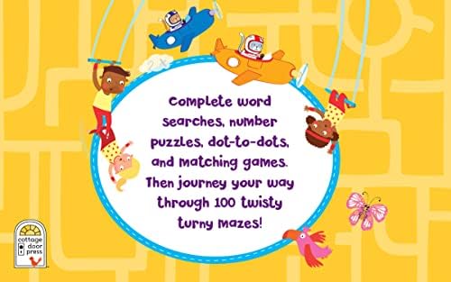 Totally Awesome Mazes and Puzzles: Over 200 Brain-bending Challenges by William Potter