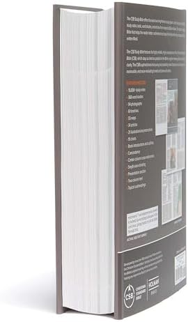 CSB Study Bible, Hardcover, Red Letter, Study Notes and Commentary, Illustrations, Articles, Word Studies, Outlines, Timelines, Easy-to-Read Bible Serif Type by CSB Bibles by Holman