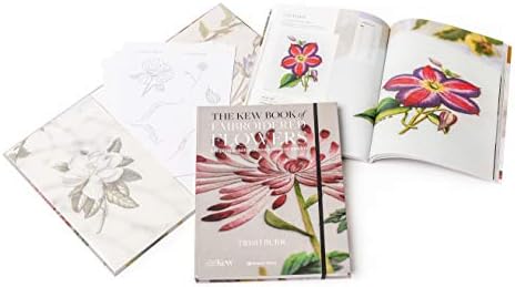 The Kew Book of Embroidered Flowers: 11 inspiring projects with reusable iron-on transfers by Trish Burr