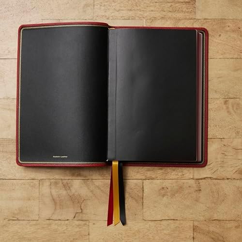 NKJV, Thinline Reference Bible, Large Print, Red Premium Goatskin Leather, Premier Collection, Comfort Print: Holy Bible, New King James Version by Thomas Nelson