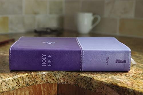The Amplified Study Bible, Leathersoft, Purple by Zondervan