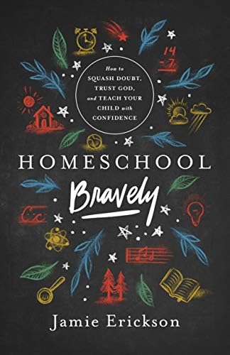 Homeschool Bravely: How to Squash Doubt, Trust God, and Teach Your Child with Confidence by Jamie Erickson