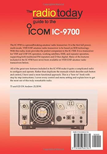 The Radio Today guide to the Icom IC-9700 (Radio Today guides) by Andrew Barron