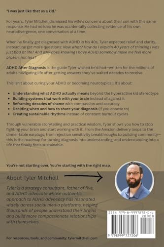 ADHD After Diagnosis: A Roadmap for Understanding Your Brain by Tyler Mitchell