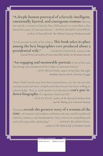 An Inconvenient Widow: The Torment, Trial, and Triumph of Mary Todd Lincoln by Lois Romano