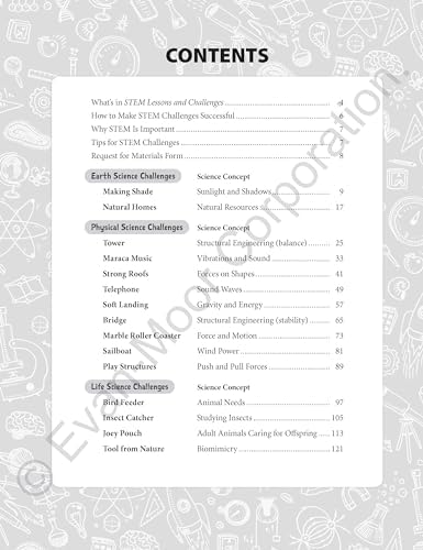 Evan-Moor Stem Lessons and Challenges, Grade 1 Homeschooling & Classroom Resource Workbook, Life, Earth and Physical Science Problem Solving, Peer Collaboration, Real-World, Visual Literacy, Printable by Evan-Moor Educational Publishers