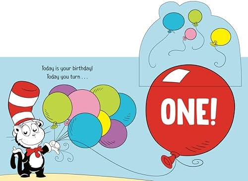 Happy First Birthday! With Dr. Seuss Babies: An Interactive Lift-the-Flap Board Book with a Mirror (Dr. Seuss Babies Board Books) by Random House