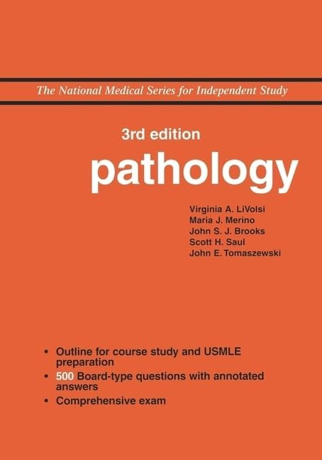Nms Pathology (National Medical Series for Independent Study) by Virginia A Livolsi MD