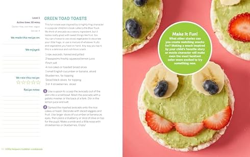 Little Helpers Toddler Cookbook: Healthy, Kid-Friendly Recipes to Cook Together by Heather Wish Staller