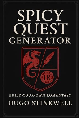 SPICY QUEST GENERATOR: Build-Your-Own Romantasy A Chaotic Flip-Book by Hugo Stinkwell