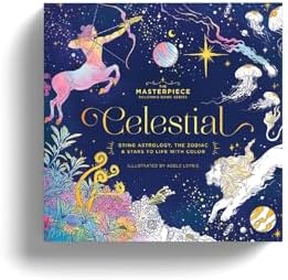 CELESTIAL: Bring Astrology, the Zodiac and Stars to Life with Color by Editors of Cider Mill Press