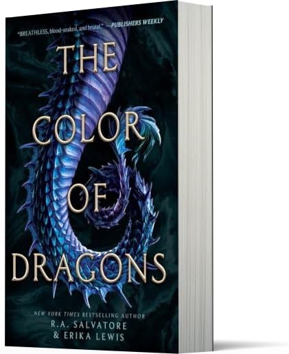 The Color of Dragons: A YA Fantasy Romance of Dragon Magic, Destiny, and Star-Crossed Love by R. A. Salvatore